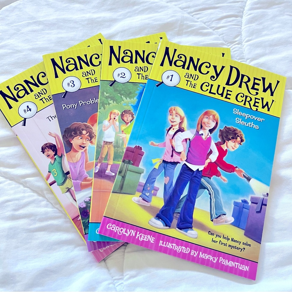 Nancy Drew Diaries Set of 4 - Carolyn Keene